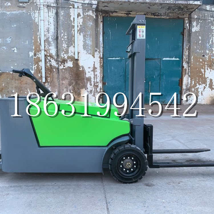 夏邑县小型电动叉车1吨2吨步行站驾式电瓶堆高充电装卸车液压升降车铲车